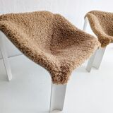 Set of 2 'F300' lounge chairs by Pierre Paulin for Artifort 1960s