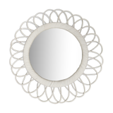 Rattan mirror 41 cm in diameter