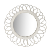 Rattan mirror 41 cm in diameter