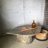 Marble coffee table