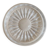 Moulded glass coaster