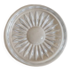 Moulded glass coaster
