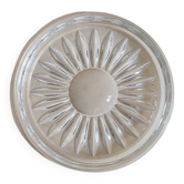 Dessous de bouteille en verre moulé