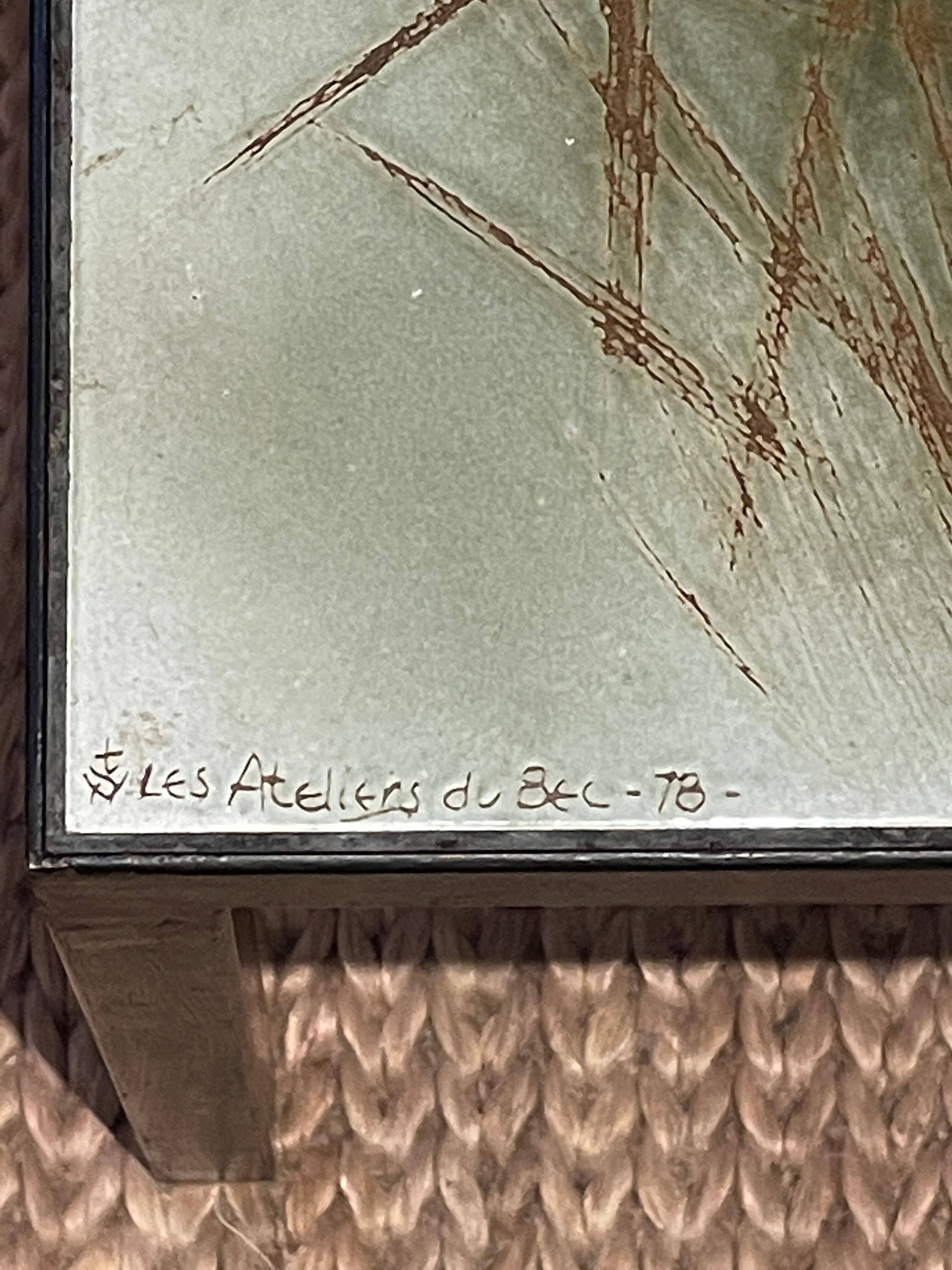 Ceramic coffee table