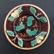 Lot de 2 assiettes décor poires