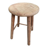 Aero-gummed solid wood stool