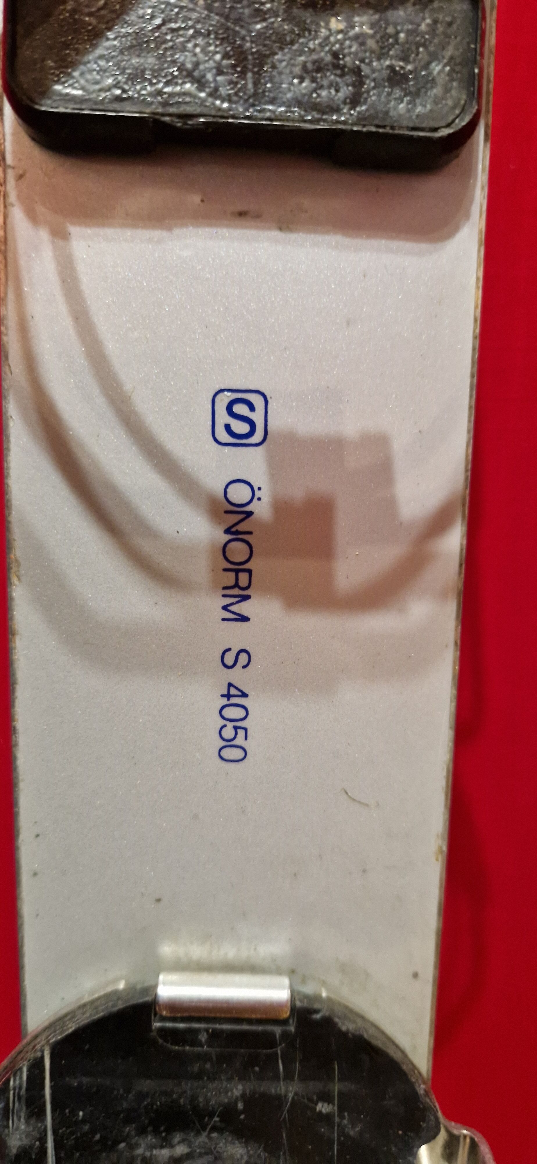 Pair of vintage skis