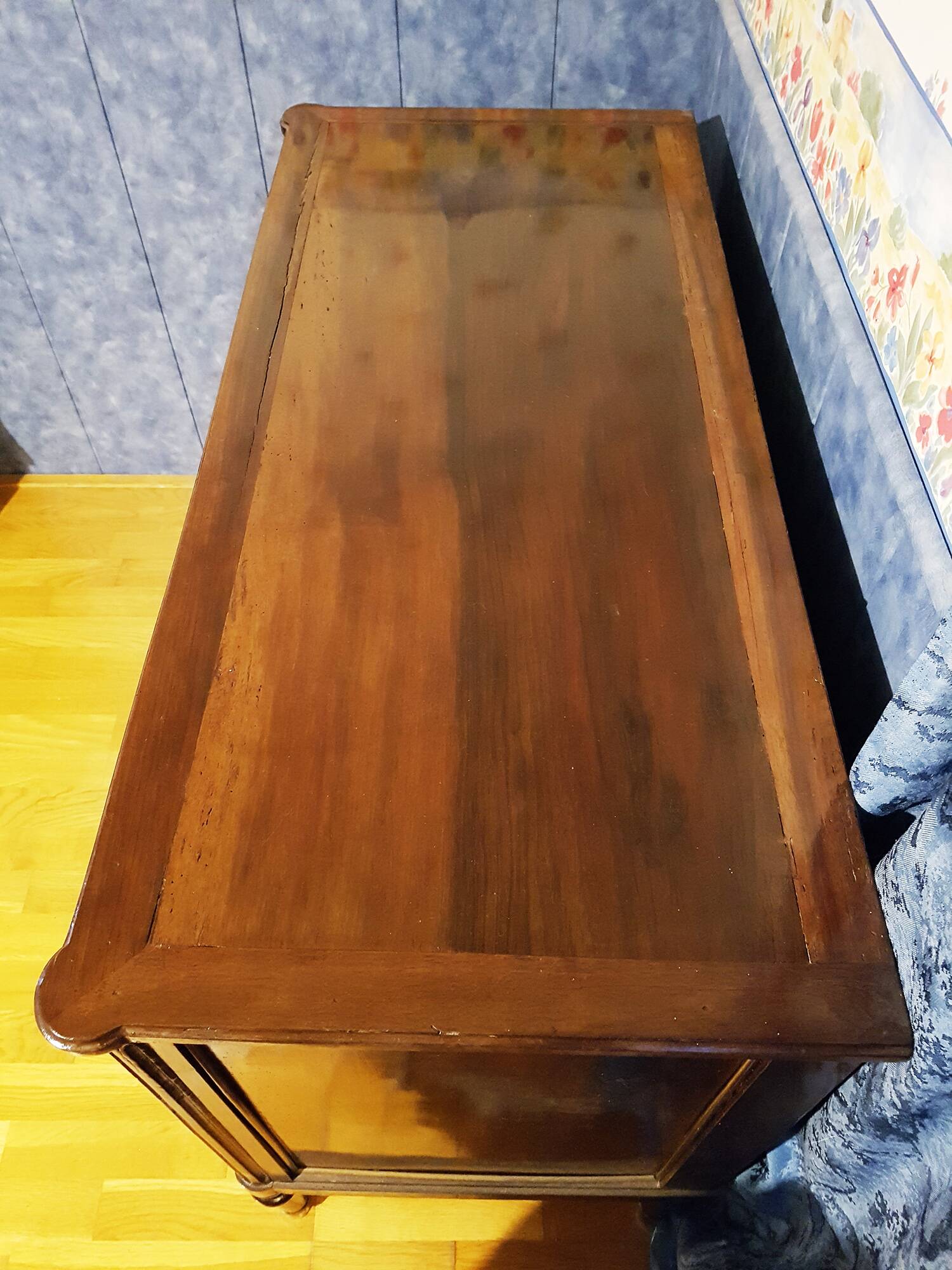 Louis XVI mahogany commode