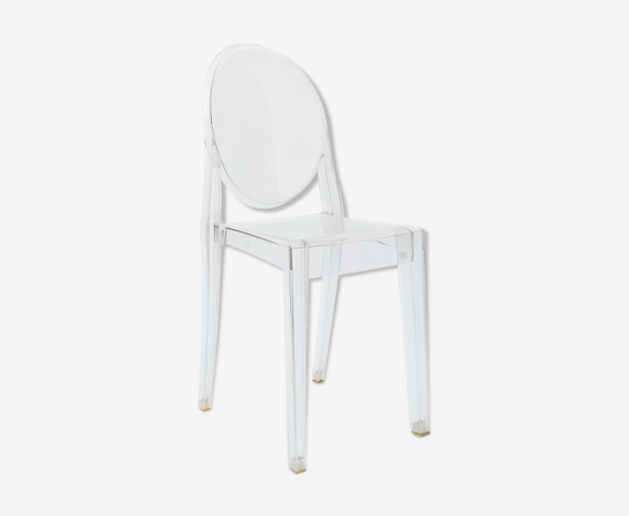 Chaise en plexiglass Philippe starck, editions Kartell, modèle Victoria  Ghost | Selency