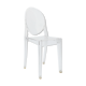 Chaise en plexiglass Philippe starck, editions Kartell, modèle Victoria Ghost