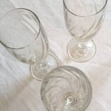 4 flûtes à champagne