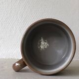 Grand mug en grès vernissé
