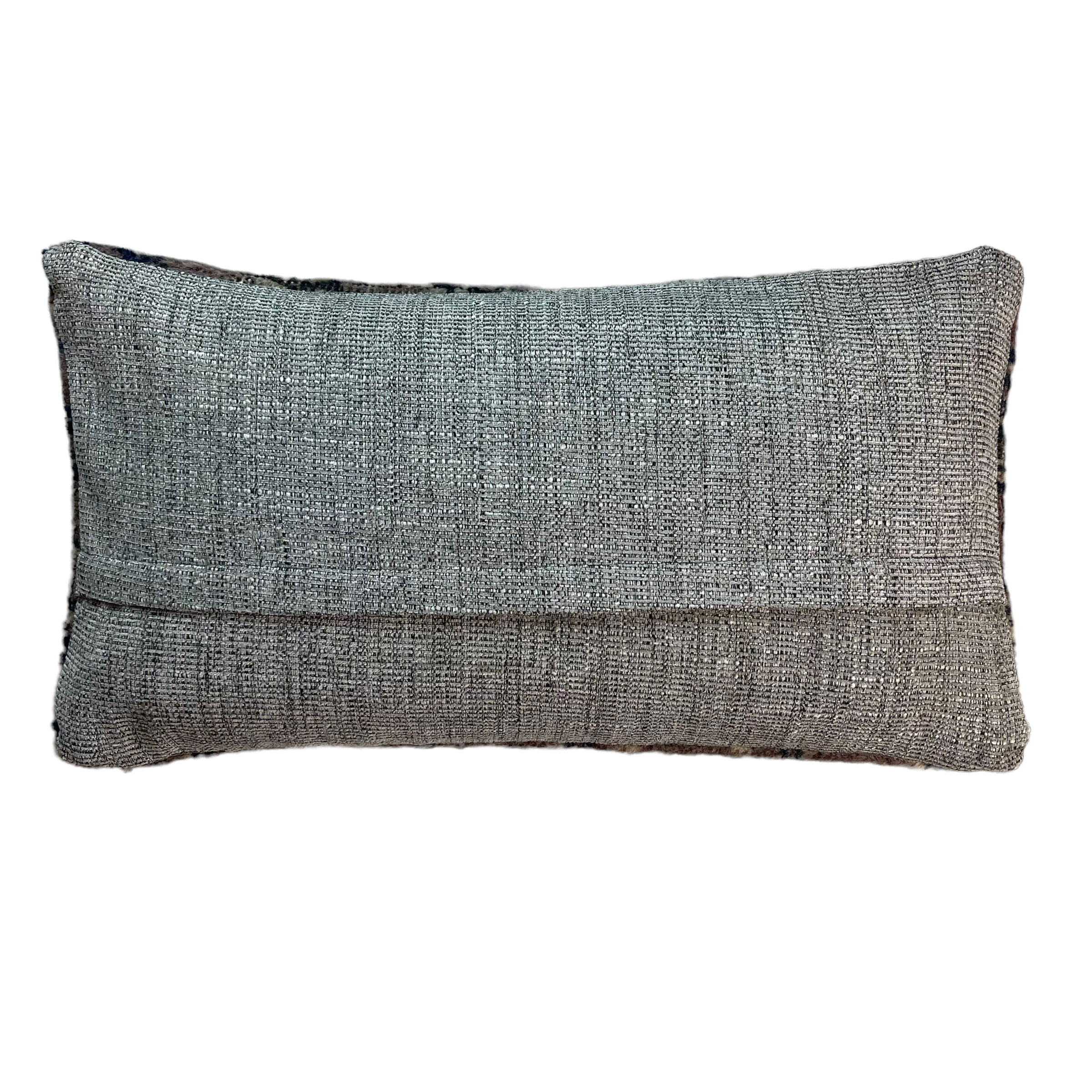 Vintage turkish handmade cushion cover , 30 x 60 cm