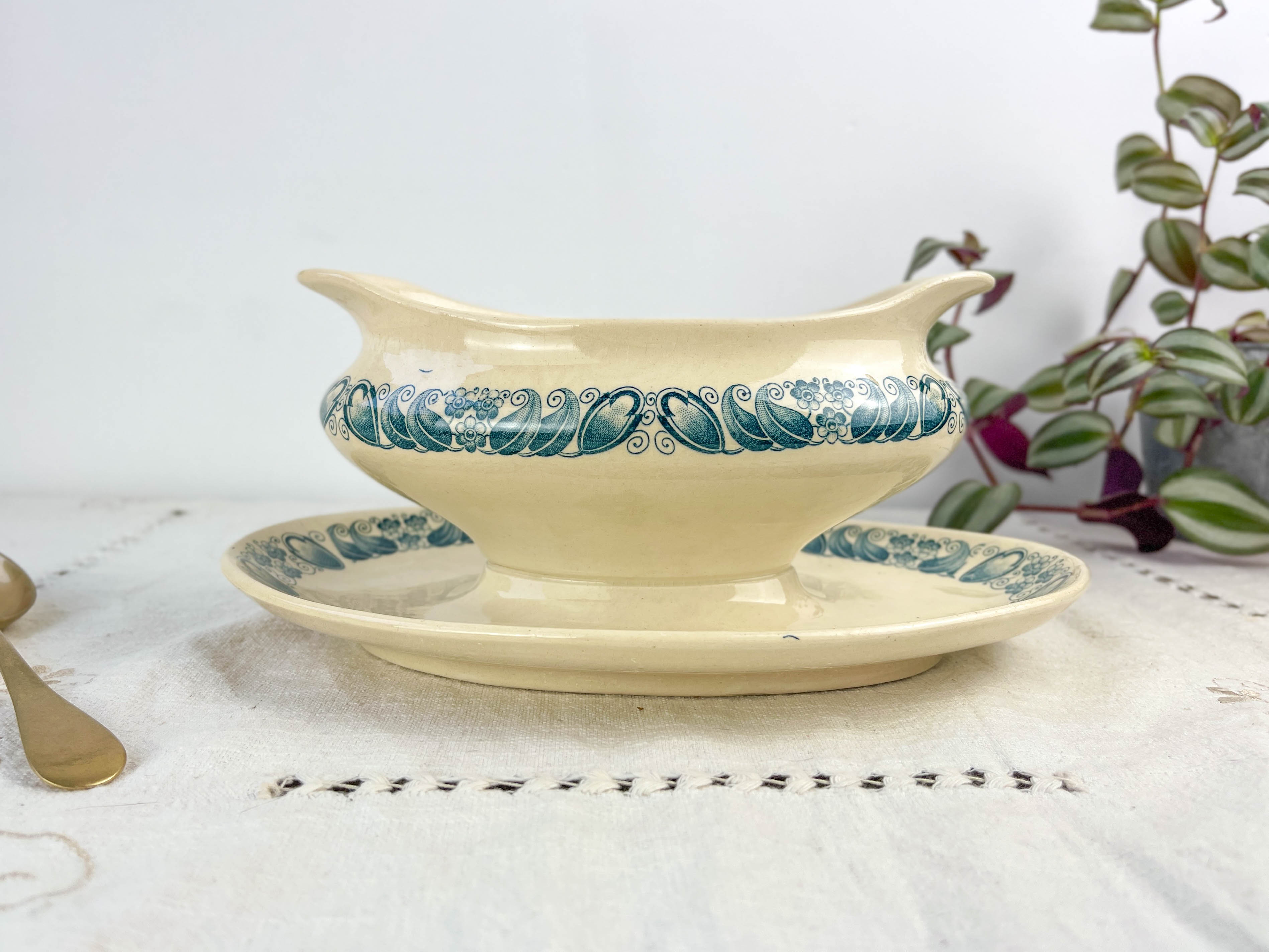 Vintage Longchamp "Marcel" sauceboat made in France