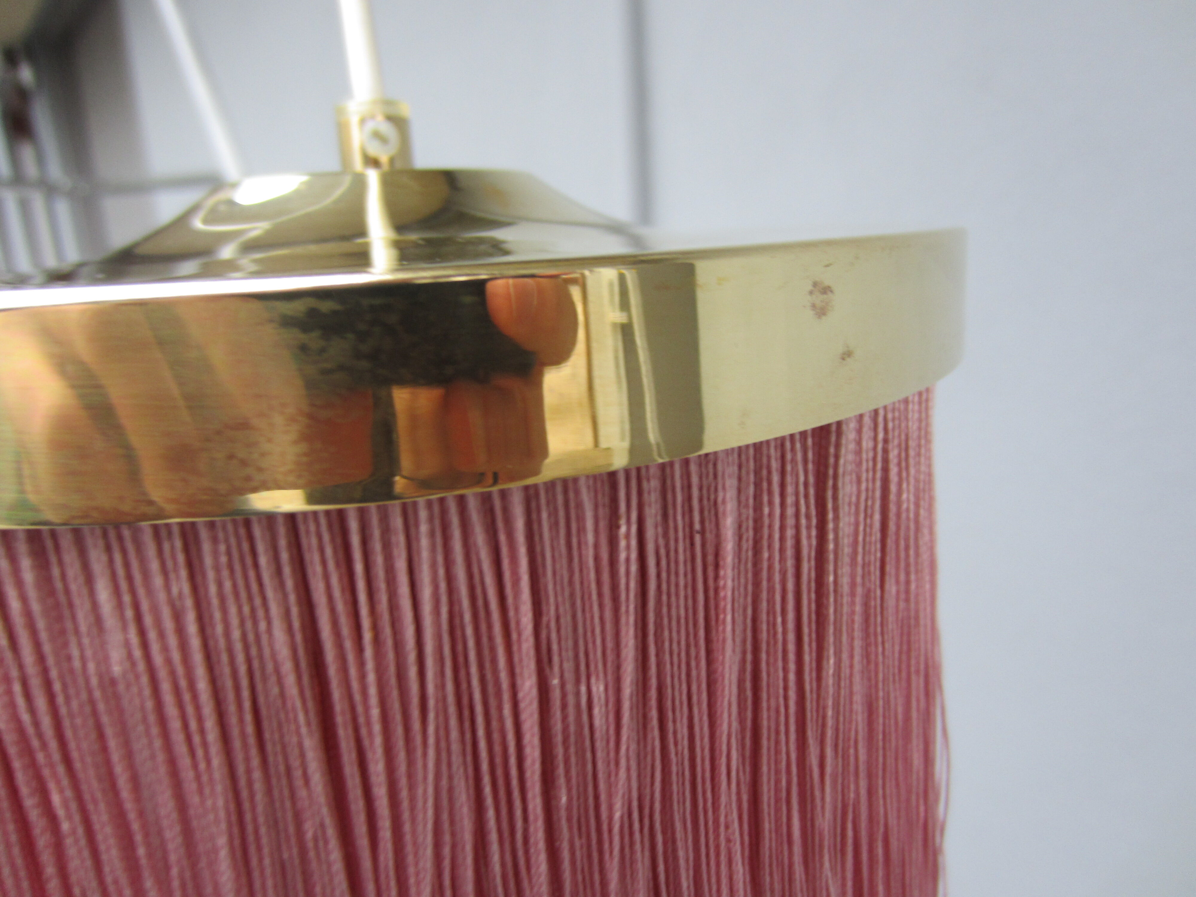 Scandinavian fringe pendant T605 by Hans-Agne Jakobsson