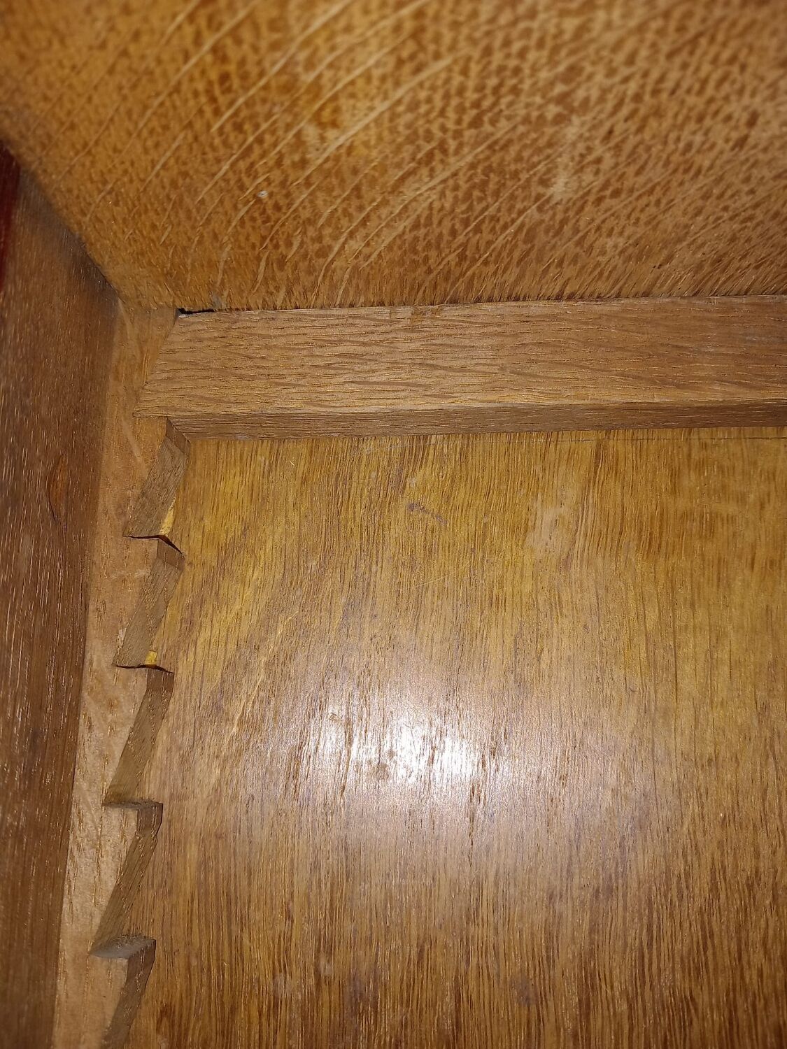 Armoire à glace en acajou