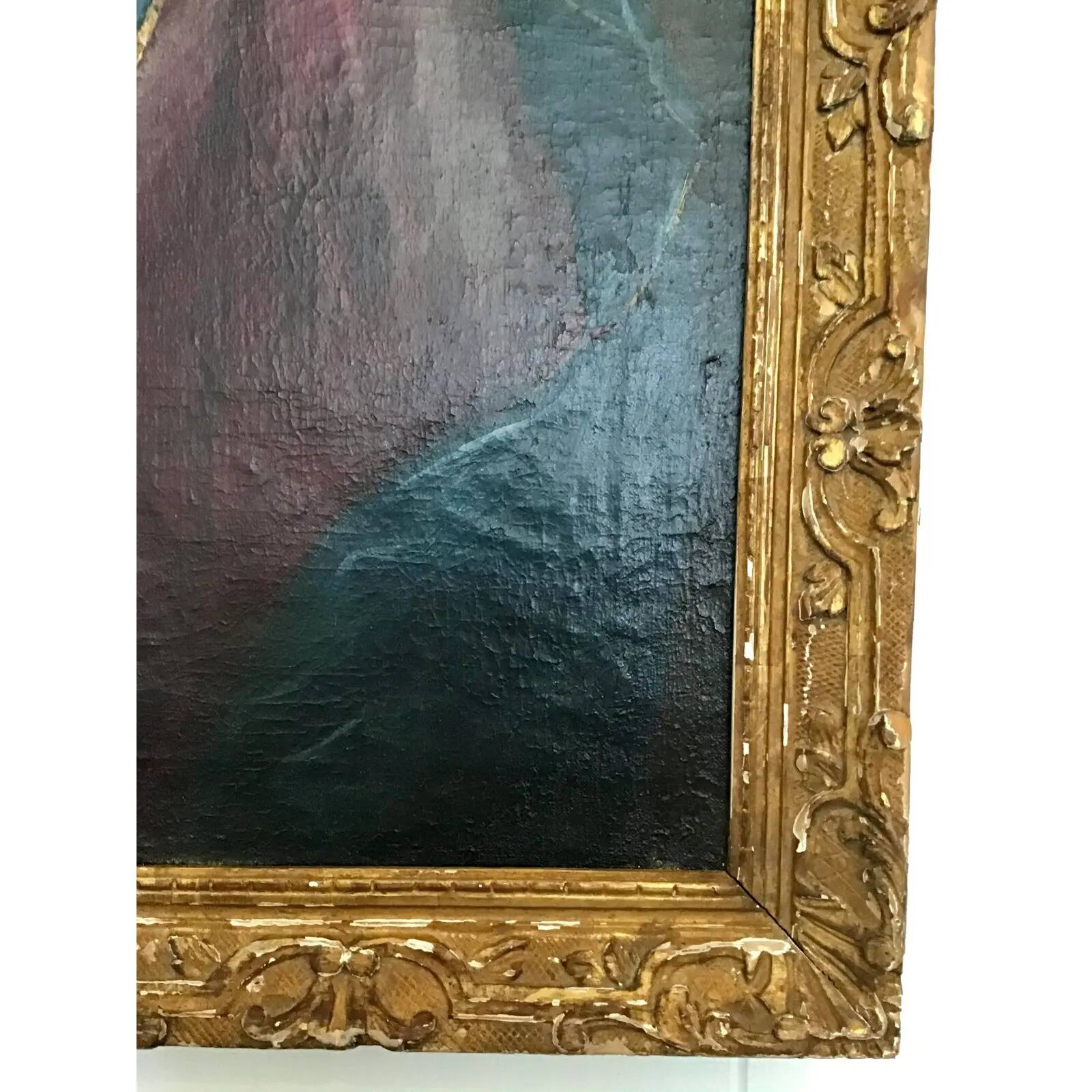 French 18th Century Portrait of a Noble Woman