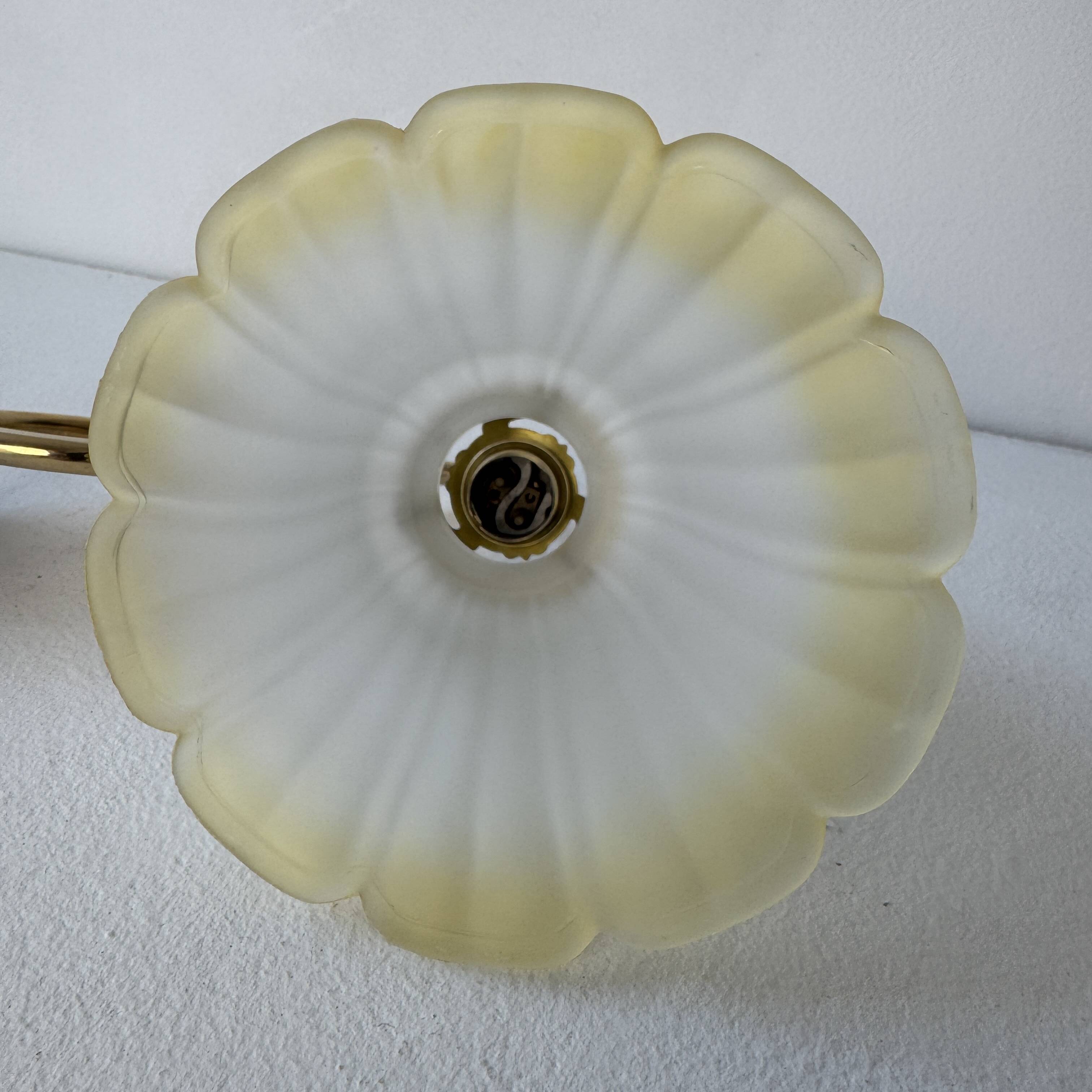 Lot of 3 vintage multicolor wall lights