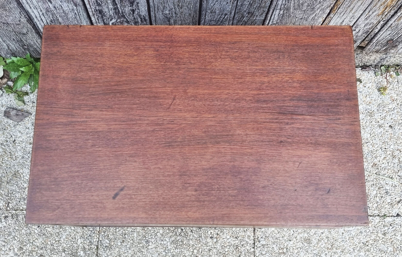 Scandinavian teak bedside table, 60s