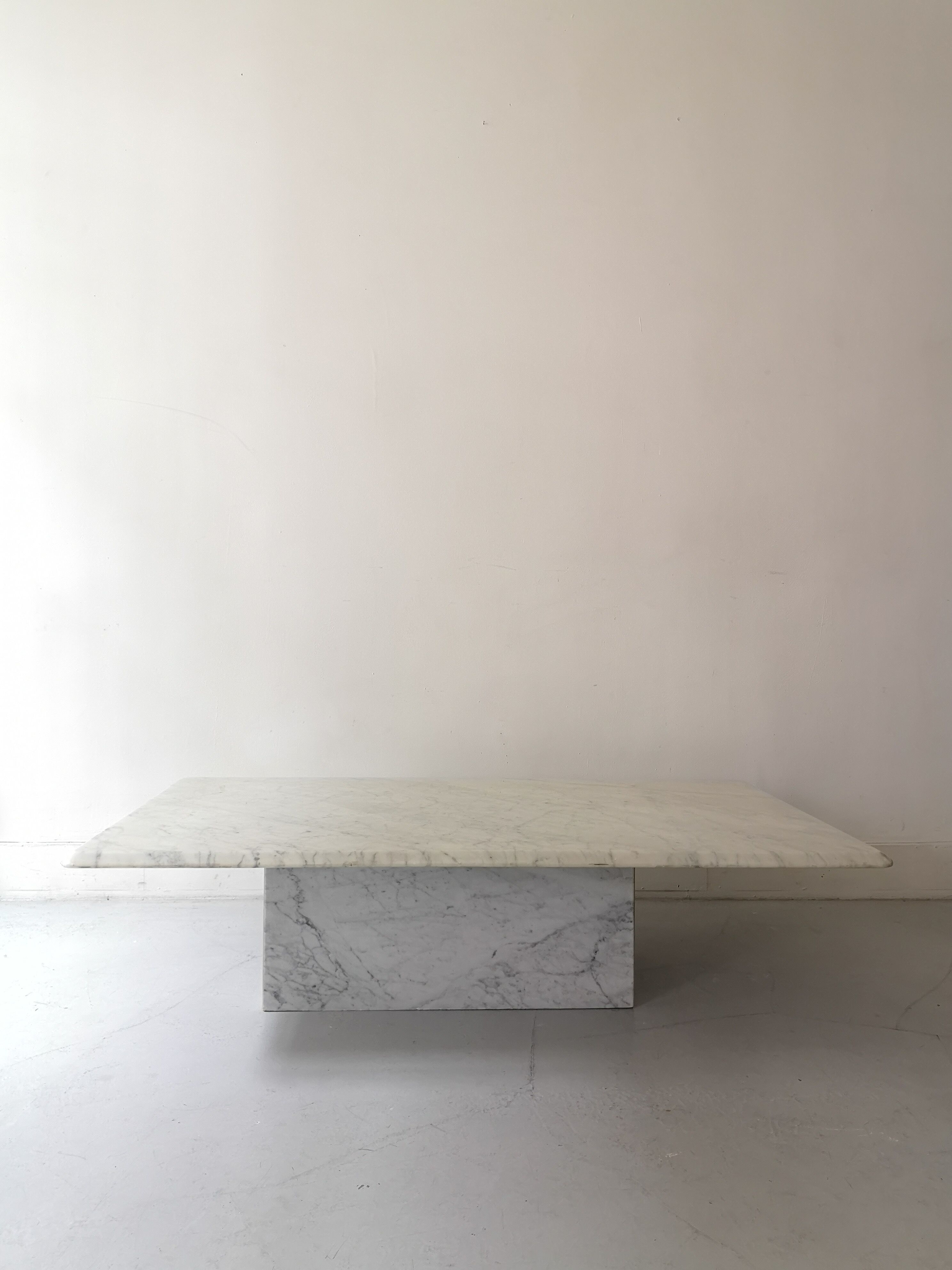 Marble coffee table, italy 1970