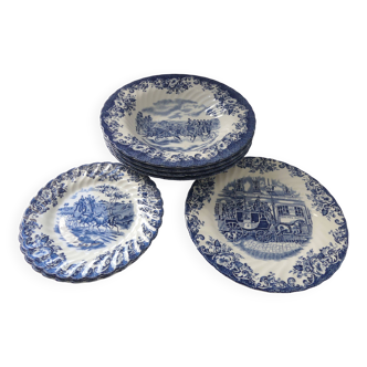 Johnson Brothers English Plate Set