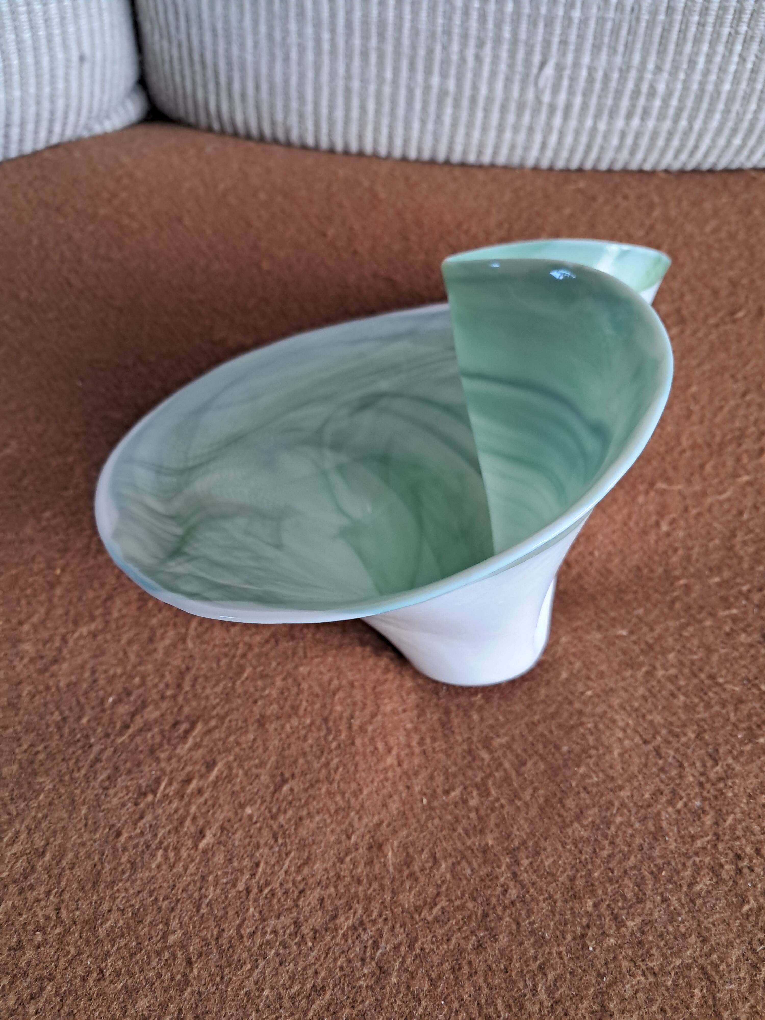 Very original vintage opaline vase