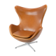 Egg armchair model 3316 designed by Arne Jacobsen for Fritz Hansen 1958