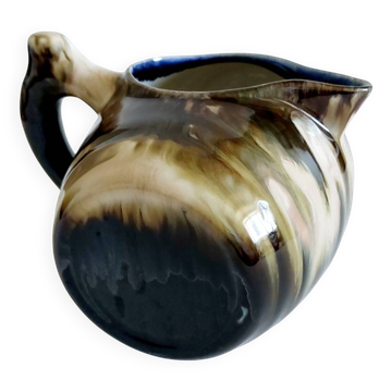 Vintage earthenware pitcher