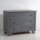 Antique grey chest of drawers (circa 1920)