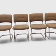 Set of 4 cantilever chairs – 1980s