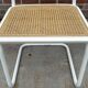 Set of 4 Cesca b32 model chairs in white by Marcel Breuer