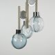 Space Age chandelier, Murano glass, 1970s, made in Italy