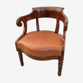 Fauteuil de bureau Louis Philippe