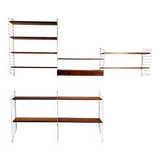 Vintage wall shelf by Nisse Strinning