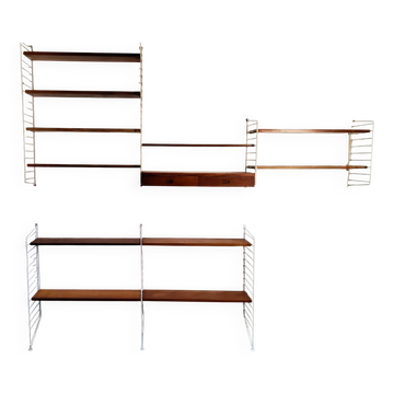 Vintage wall shelf by Nisse Strinning