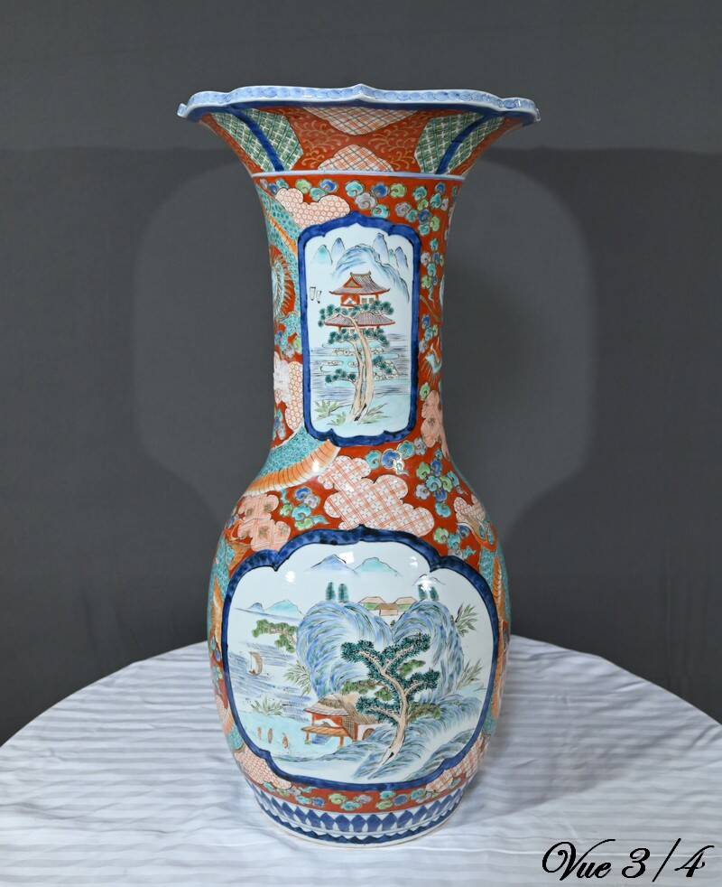 Important Arita Vase, Meiji era, Japan – Late 19th century