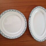 Set Of 2 Large Salt Dishes Model Garlands LXVI