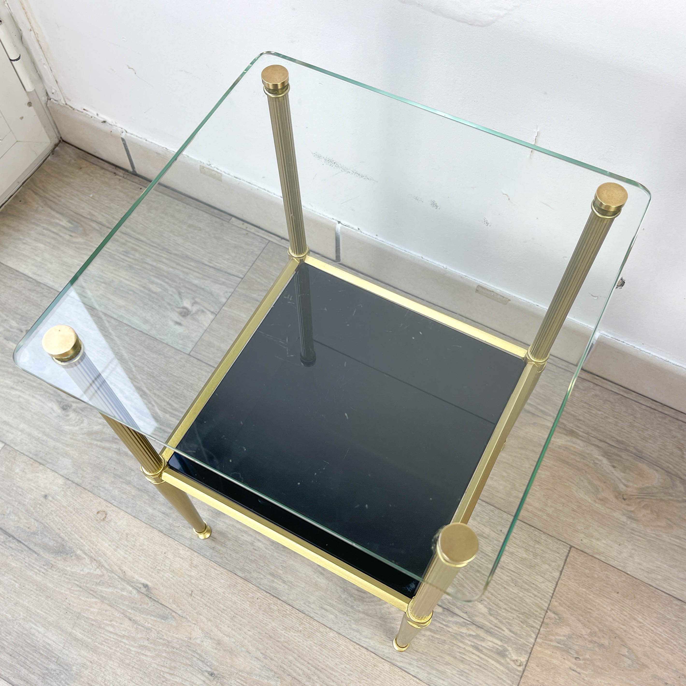 Brass and glass harness 1970