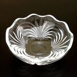 Années 1970  Coupelle / vide-poche polylobée  Cristal d' Arques