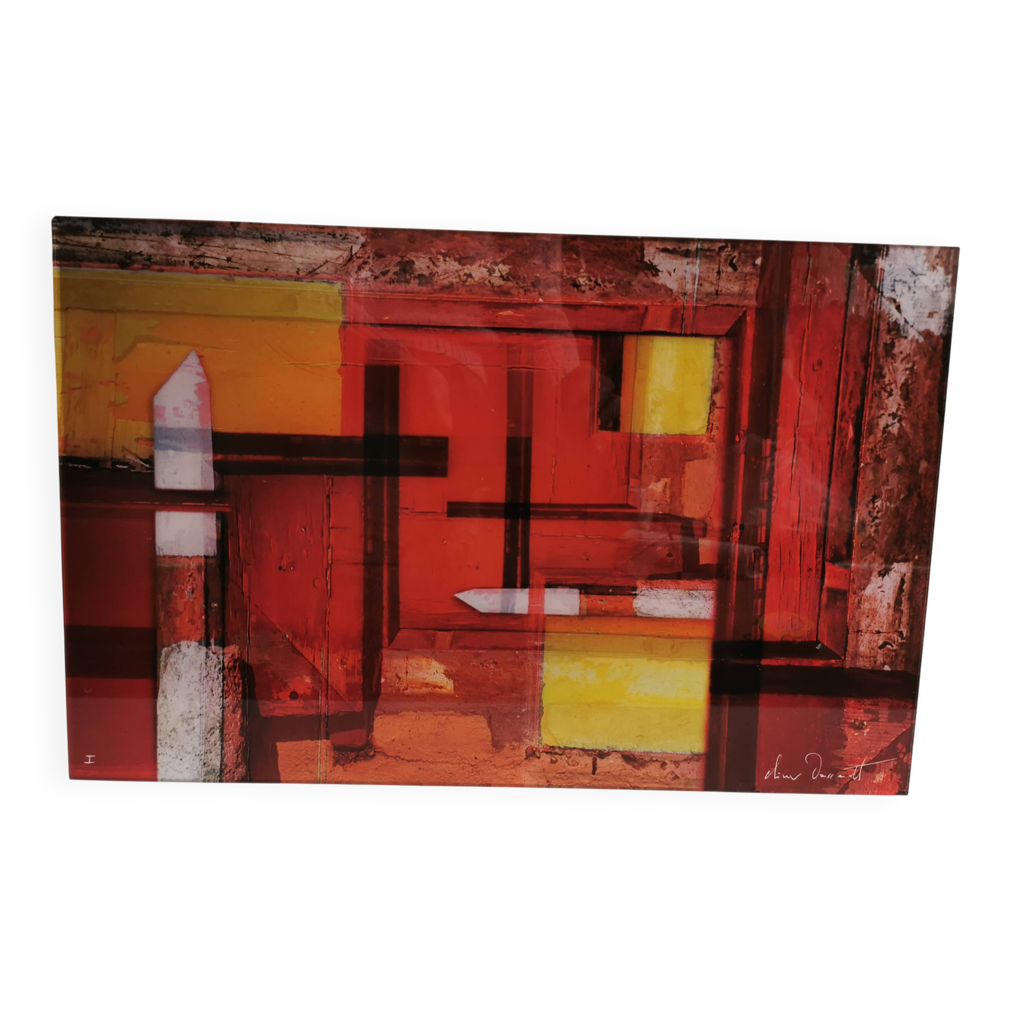 Colour photograph under Altuglas by Olivier Dassault