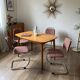 Lot de 4 chaises années 70