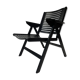 Niko Kralj Slovenian Rex Plywood Folding Chair for Stol 1950s in Black