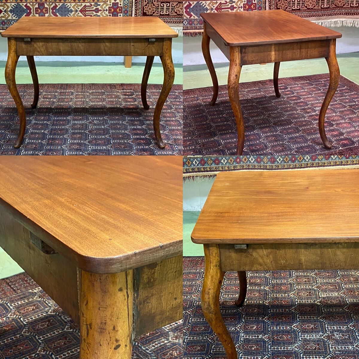 English mahogany table - late 19th century