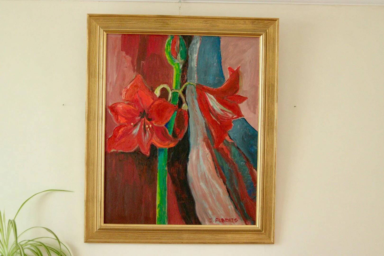 "Red Lilies" by Ingegerd Alberts