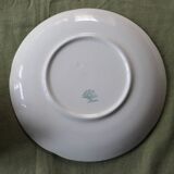 Assiette en faïence de Luneville