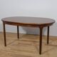 Mid-century teak oval extendable dining table from McIntosh, United Kingdom, 1960s