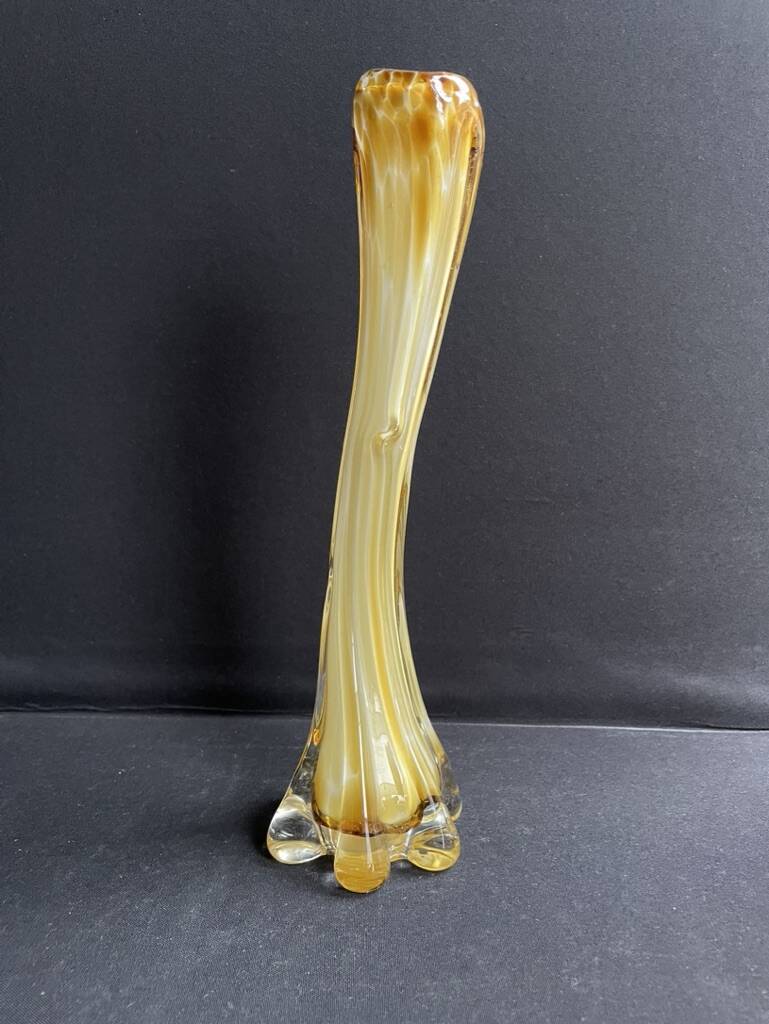 Italian art glassware - Large “Sommerso” soliflore vase from Murano