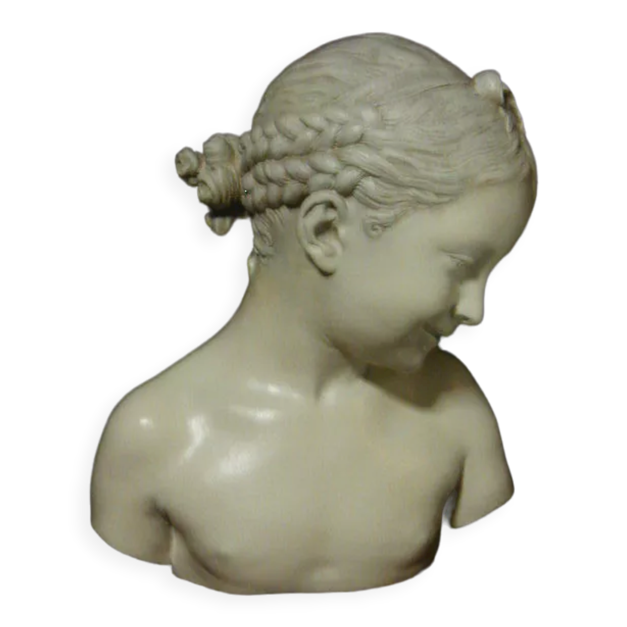Bust girl "la rieuse" of pigalle