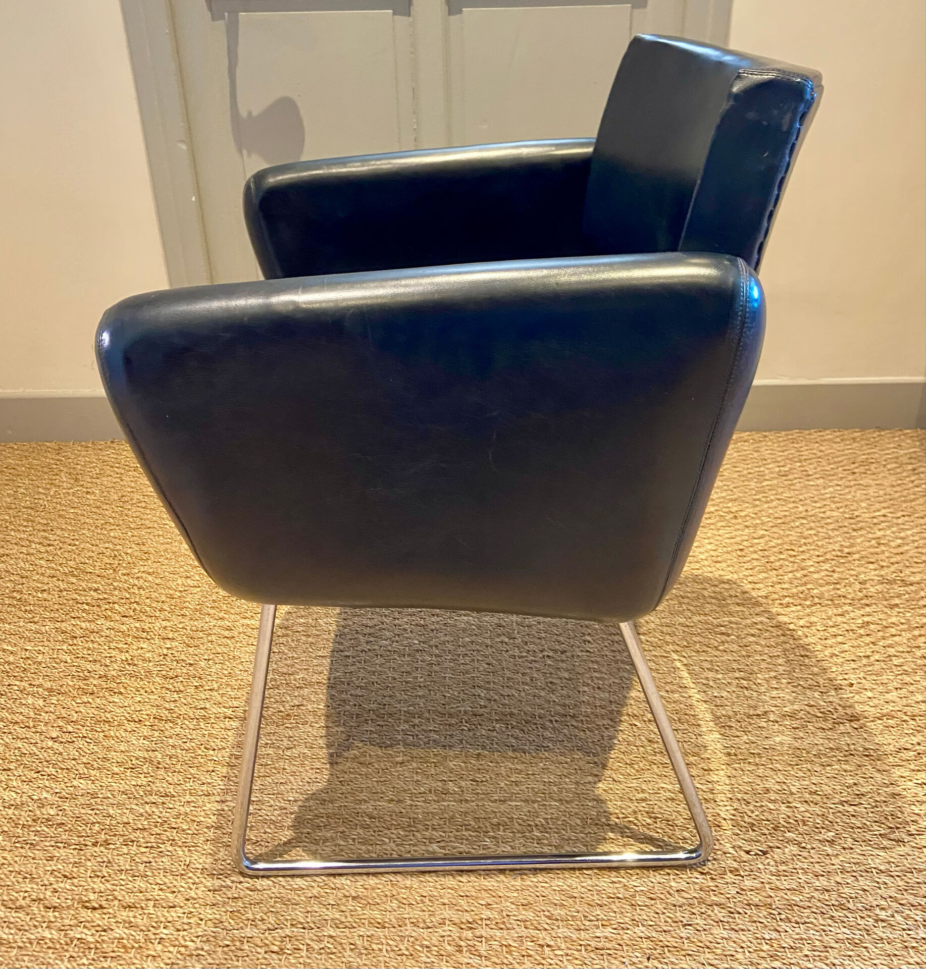 Armchair attributed to Joseph-André Motte for Steiner, 1960s.