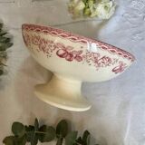 Vintage footed fruit bowl